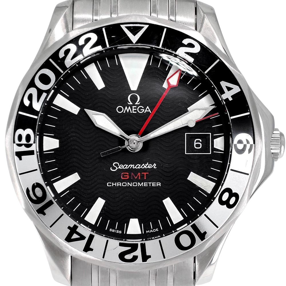 OMEGA Seamaster Diver 300 50주년 GMT Chronometer 기계식자동 남성용스틸 41mm 2234.50
