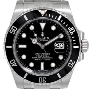 ROLEX Oyster Perpetual Submariner Date 300M 기계식자동 남성용스틸 40mm 116610LN