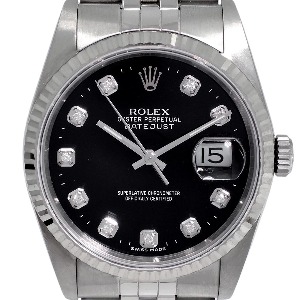 ROLEX Oyster Perpetual Date Just 기계식자동 남성용스틸 36mm 16234 장롱급