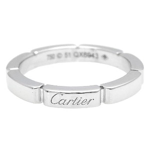 CARTIER Maillon Panthere 18K WG 여성용11호 1/2 QX6943
