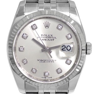 ROLEX Oyster Perpetual Date Just 기계식자동 남성용스틸 36mm 116234G