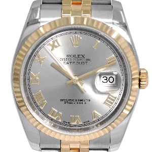 ROLEX Oyster Perpetual Date Just 18K 콤비 기계식자동 남성용 36mm 116233