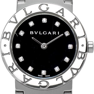 BVLGARI Quartz 여성용스틸+Diamonds 26mm BB26SS