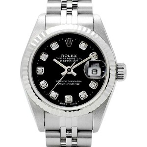 ROLEX Oyster Perpetual Date Just 기계식자동 여성용스틸 26mm 69174