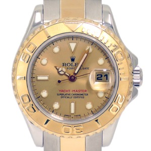 ROLEX Oyster Perpetual Date Yacht-Master 18K콤비 여성용 기계식자동 29mm 169623