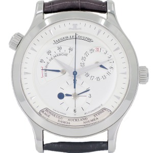 JAEGER LECOULTRE Master of Geographic GMT 기계식자동 남성용스틸 38mm 142.8.92
