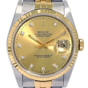 ROLEX Oyster Perpetual Date Just 18K콤비 기계식자동 남성용 36mm 16233G