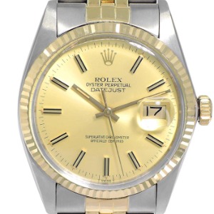 ROLEX Oyster Perpetual Date Just 18K 콤비 기계식자동 남성용 36mm 16013엔틱