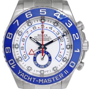 ROLEX Oyster Perpetual Yacht-Master II GMT Chronograph 기계식자동 남성용스틸 44mm 116680