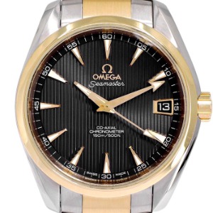 OMEGA Seamaster Aqua Terra Co-Axcial Chronometer 150M 18K Yellow Gold 콤비 기계식자동 남성용 38.5mm 231.20.39.21.06.001