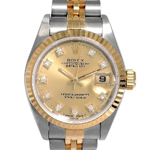 ROLEX Oyster Perpetual Date Just 18K 콤비 기계식자동 여성용 26mm 69173G