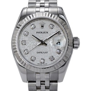 ROLEX Oyster Perpetual Date Just 기계식자동 여성용스틸 26mm 179174G