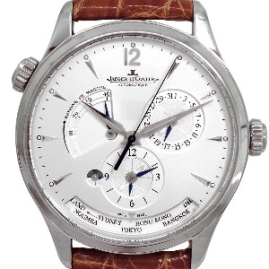 JAEGER LECOULTRE Master Geographic 기계식자동 남성용스틸 39mm 176.8.29.S