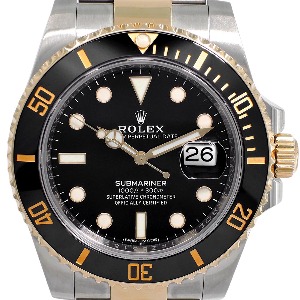 ROLEX Oyster Perpetual Submariner Date 300M 18K 콤비 기계식자동 남성용 40mm 116613