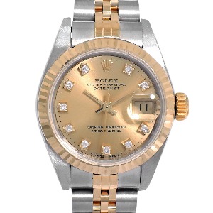 ROLEX Oyster Perpetual Date Just 18K 콤비 기계식자동 여성용 26mm 69173G