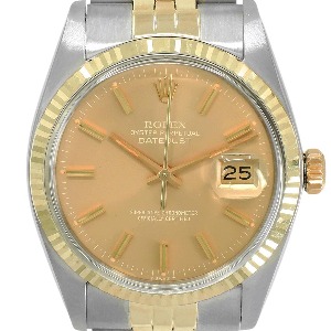 ROLEX Oyster Perpetual Date Just 14K 콤비 기계식자동 남성용 36mm 16013 엔틱